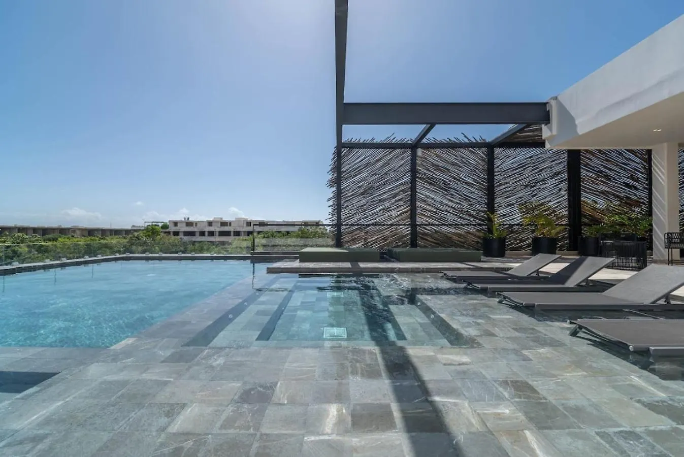 Ferienhaus Lux 2Br W Rooftop Pool And Close To Beach Tulum